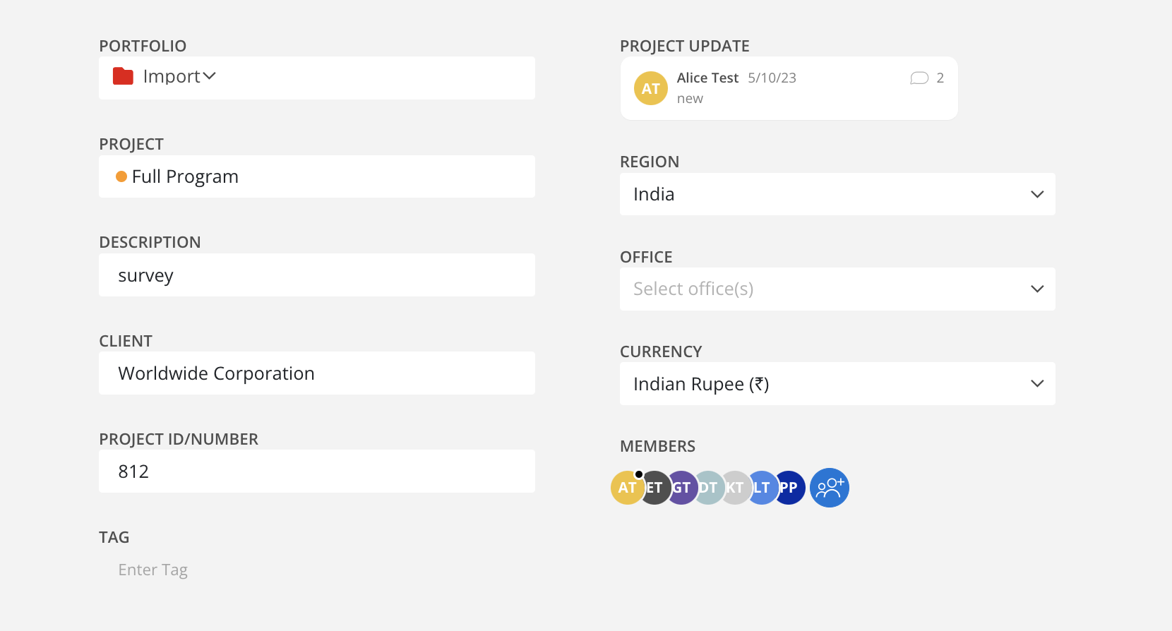 Project - Info | Mosaic