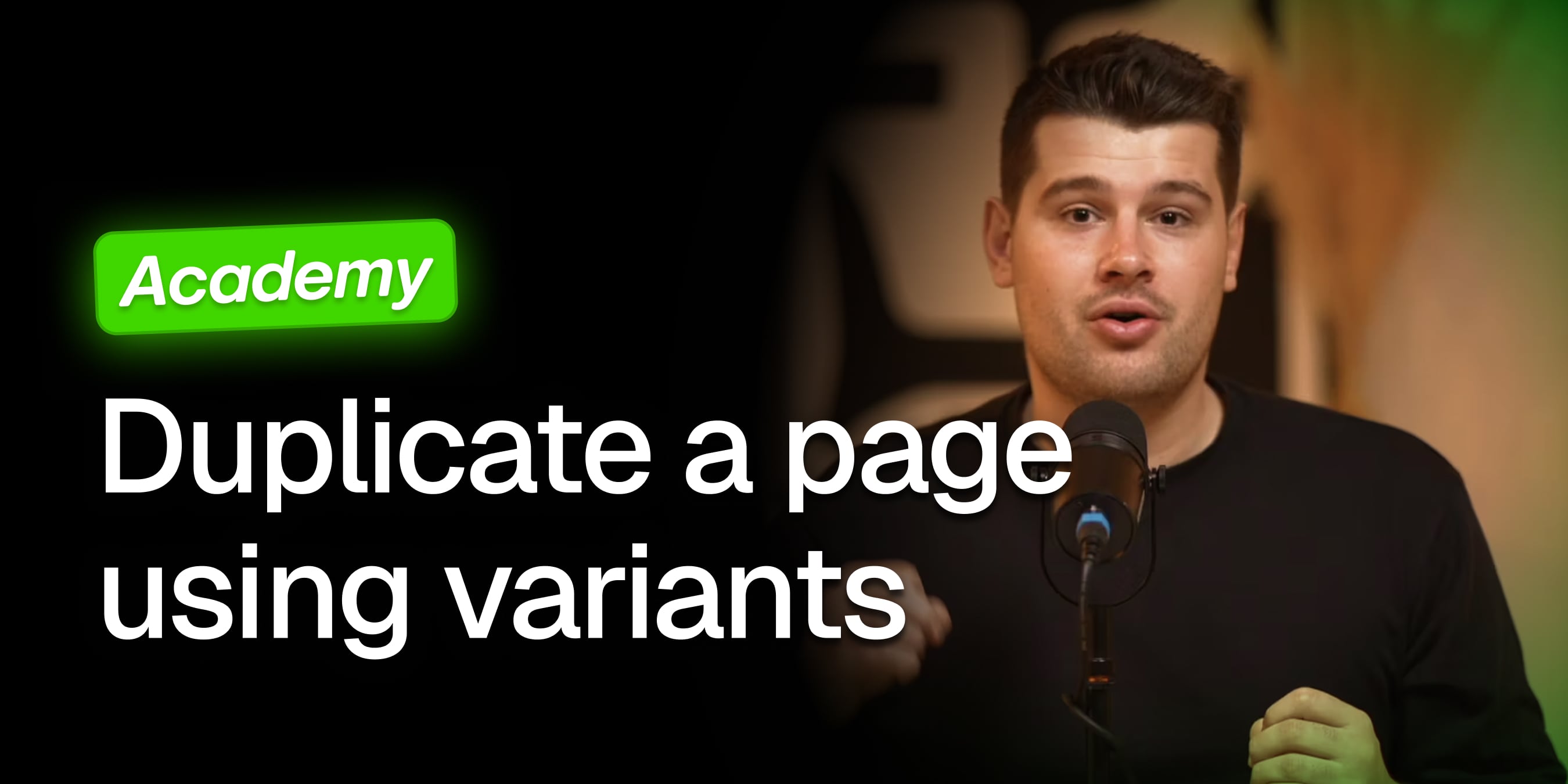 How to use variant page on Dropmagic