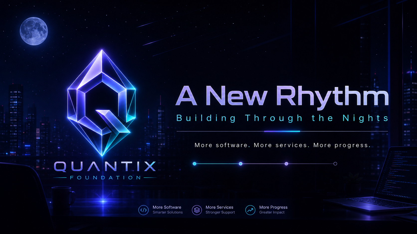 A New Rhythm — Building Through the Nights 🌙🚀