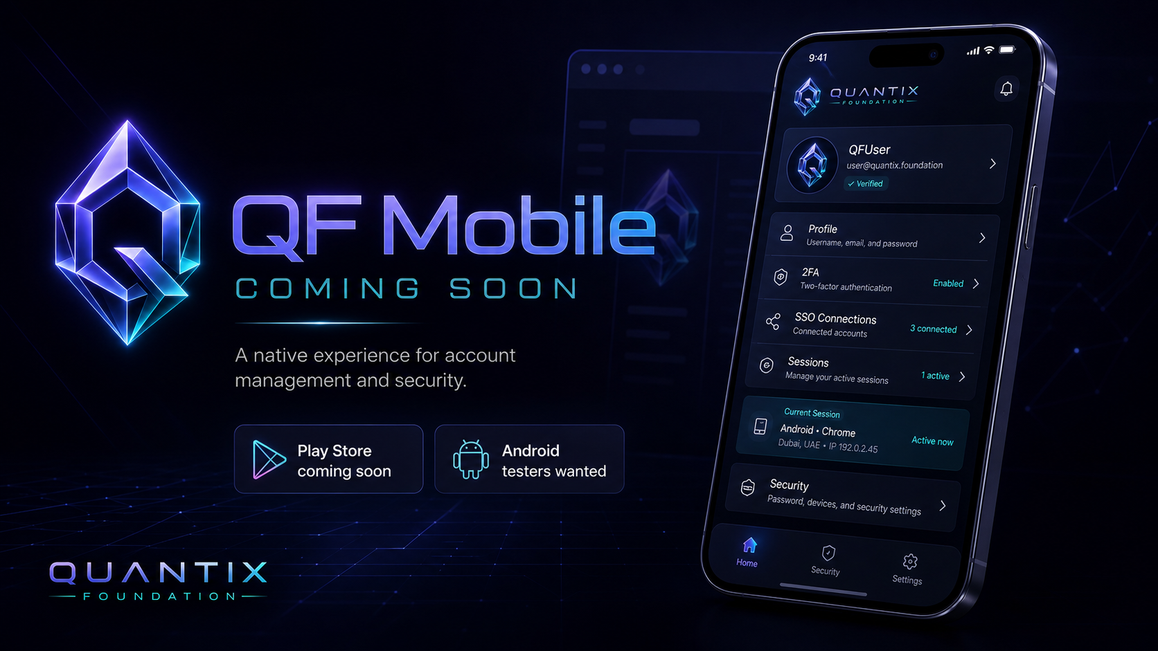 QF Mobile — Coming Soon 📱✨