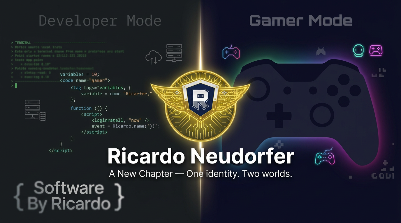 A New Chapter — Reflecting the Real Me 👤🎮💻