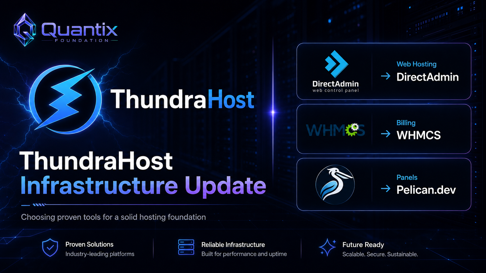 ThundraHost Infrastructure Update 🛠🌐