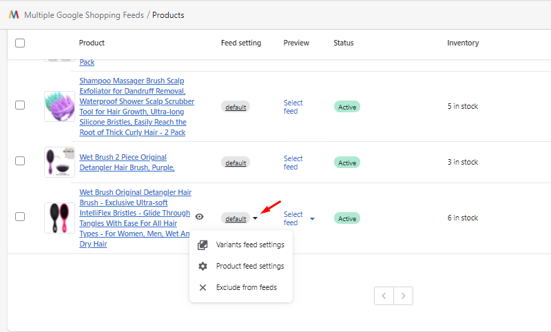 How to customize the image of a variant