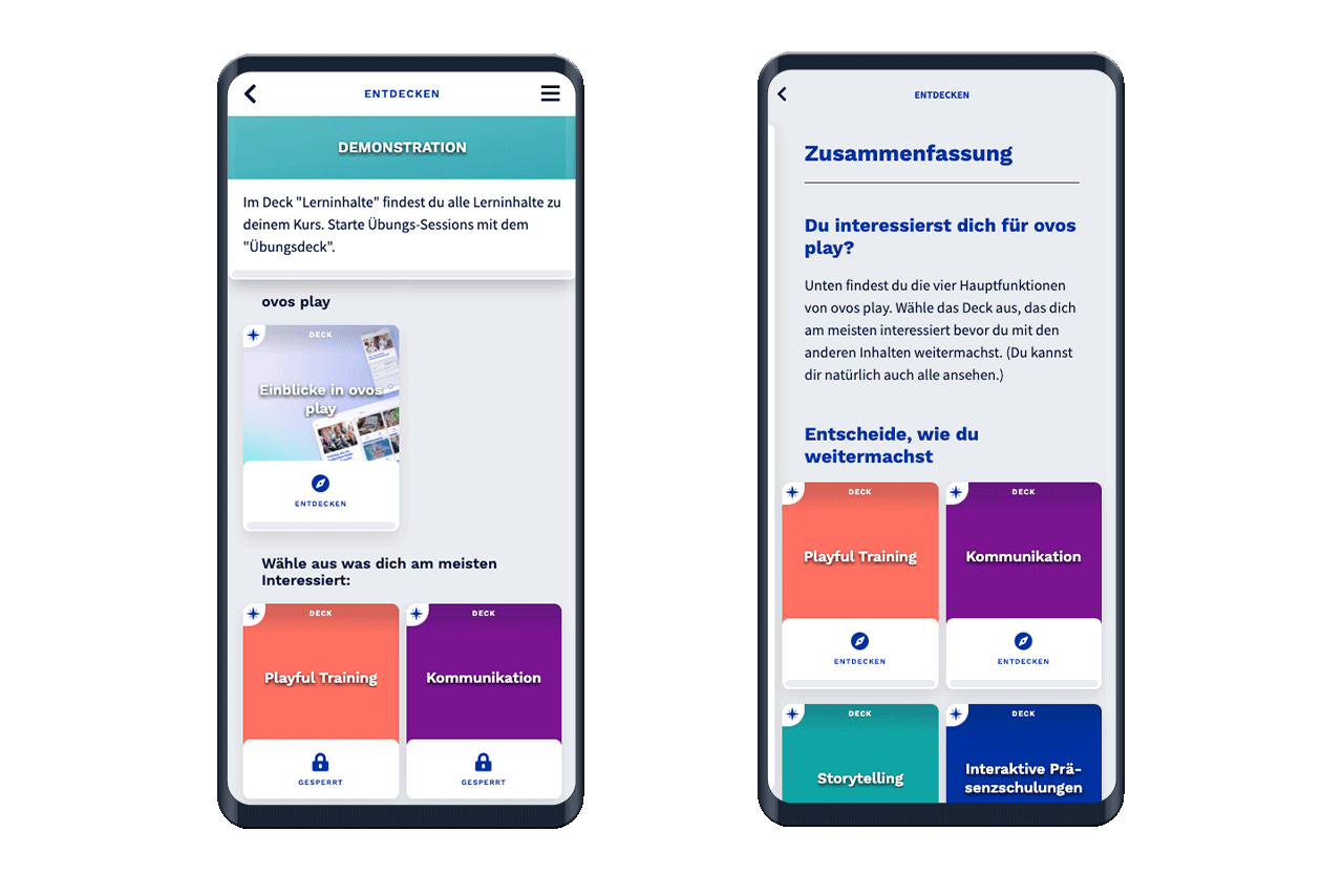 Recommendations for selection can also be combined with activation conditions.