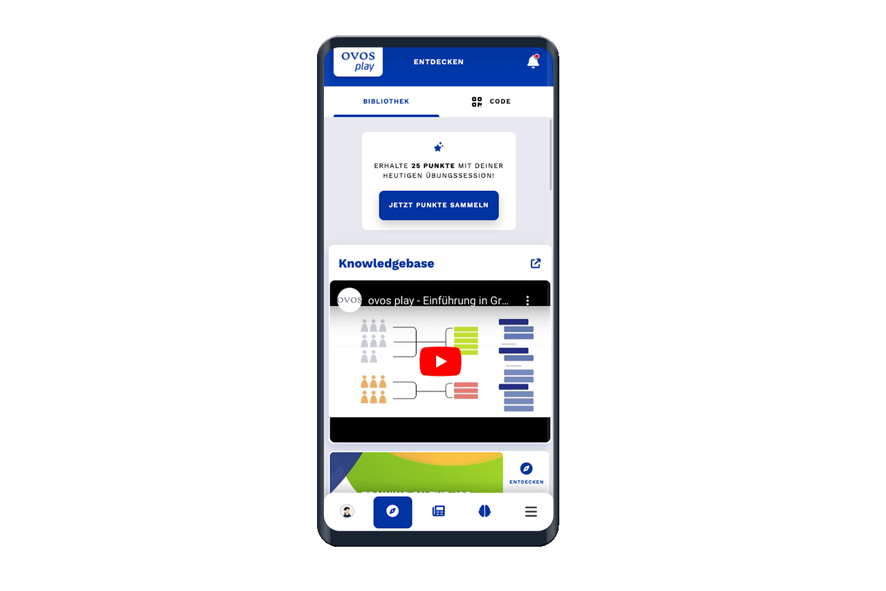 Darstellung der Widgets mit iFrame-Funktion.