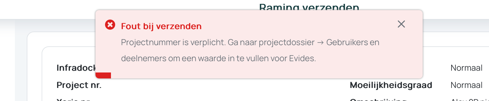 Projectnummer verplicht voor het verzenden van een raming:begroting.png