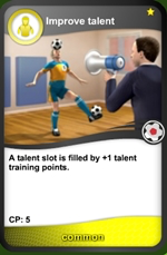 Improve talent common