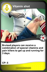 Vitamin shot card