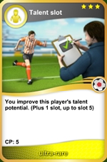 Talent slot card ultra rare