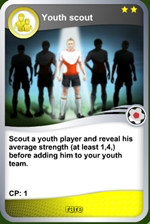 Youth scout rare card