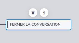 fermer la conversation