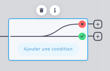 AJouter une condition au scénario de conversation
