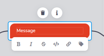 mise en forme texte conversation