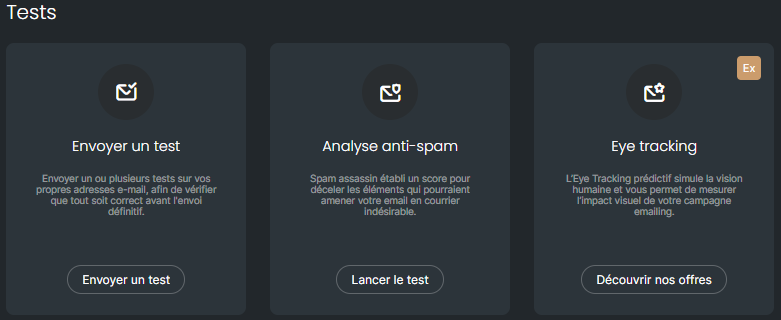 test campagne ssarbacane