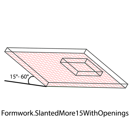 Formwork.SlantedMore15WithOpenings