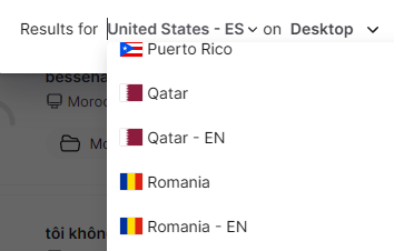 Location & Language Variants