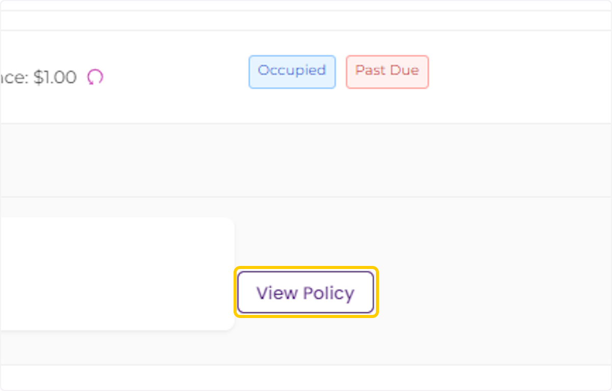 Click on View Policy