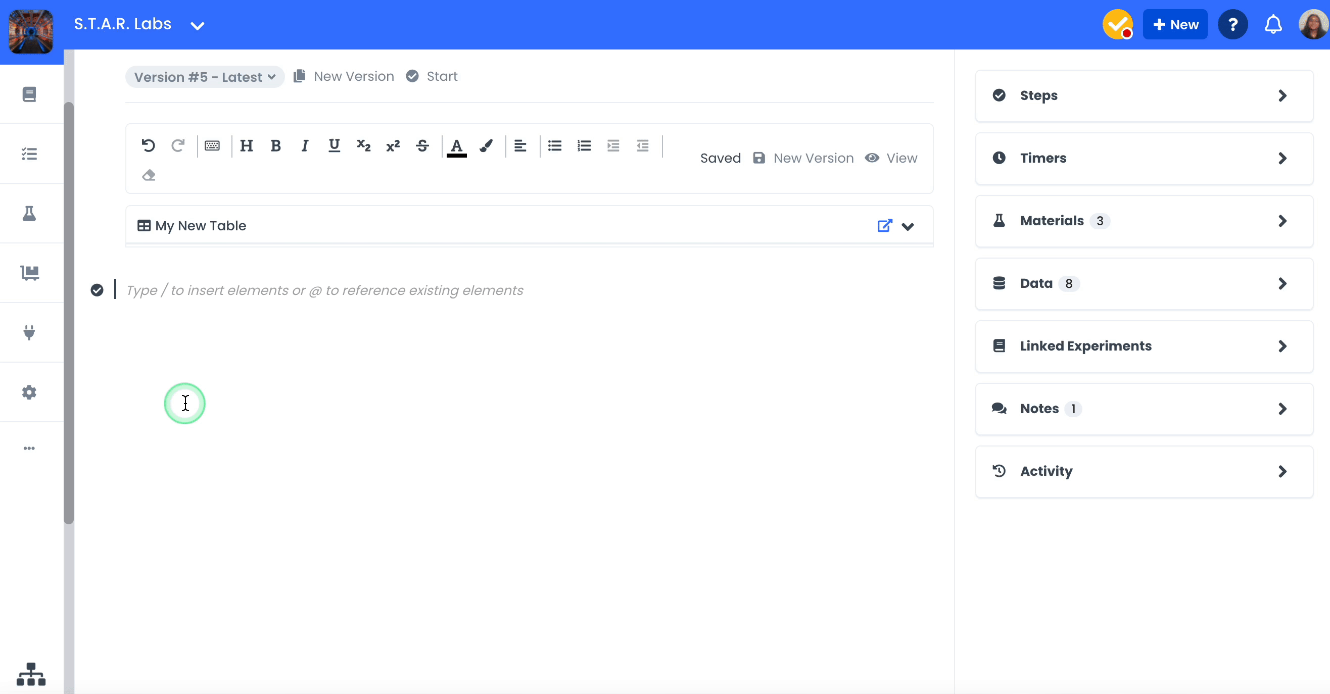 A GIF showing how to access the sequence editor