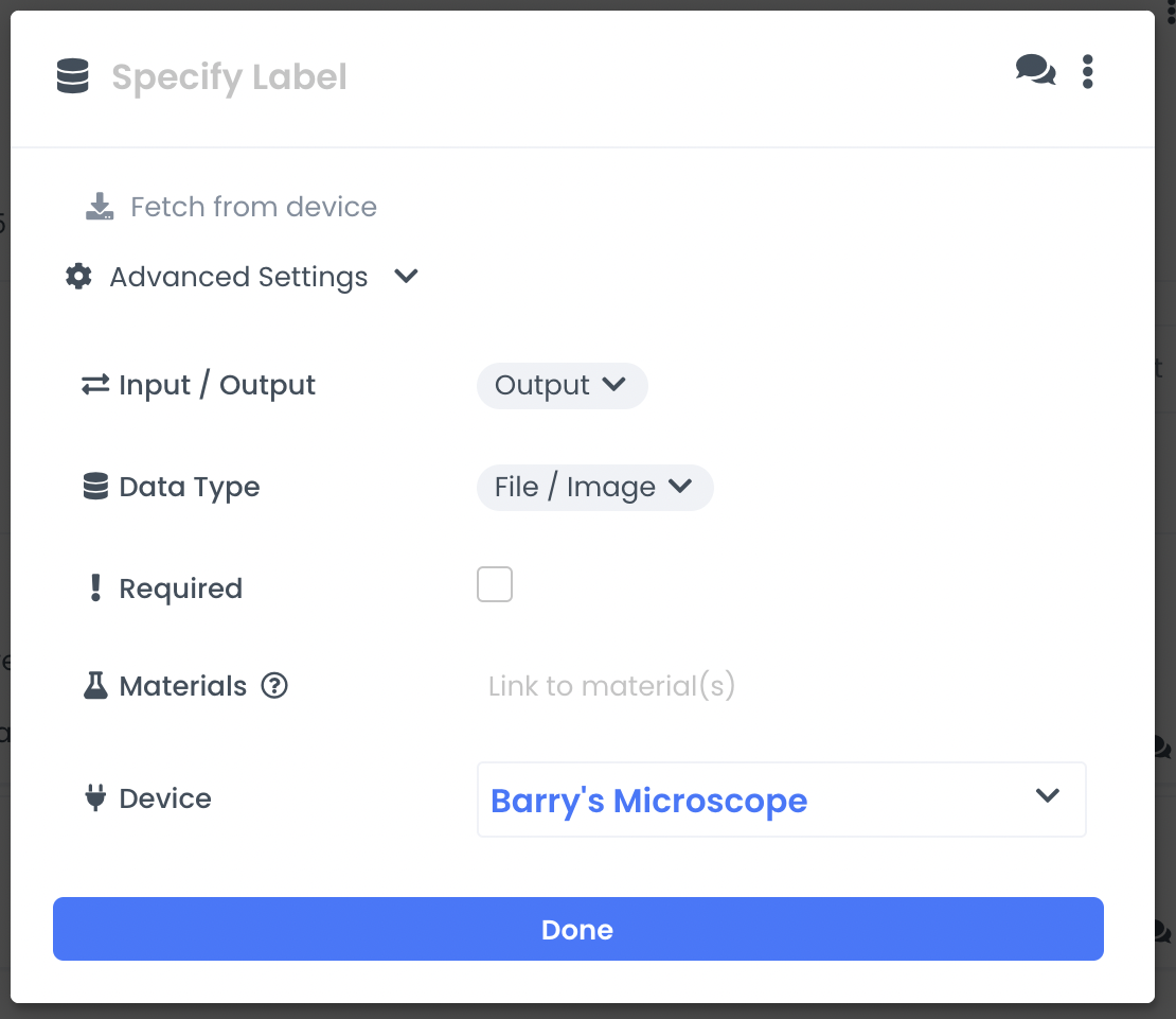 A screenshot of the data pop-up looks like