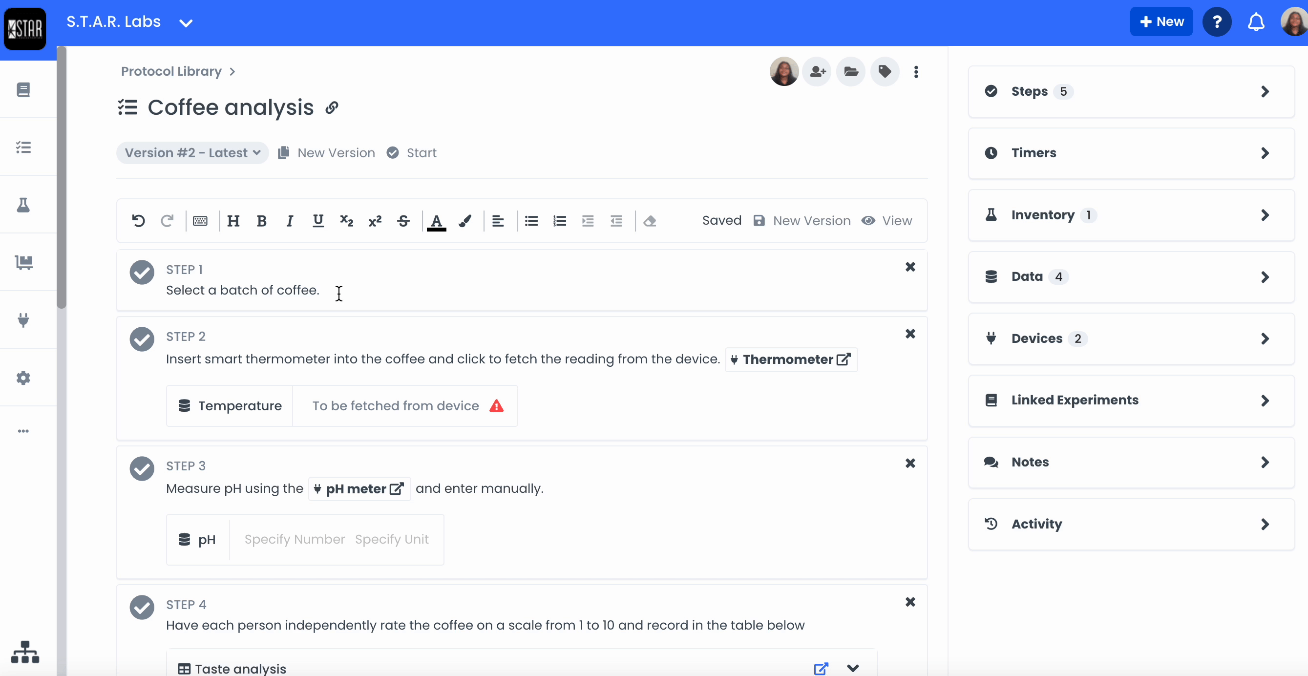 gif showing materials are now called inventory fields