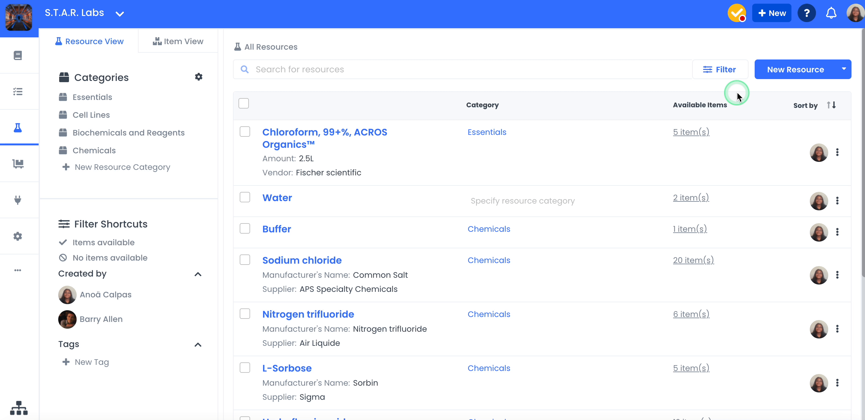 A GIF showing how to restore content