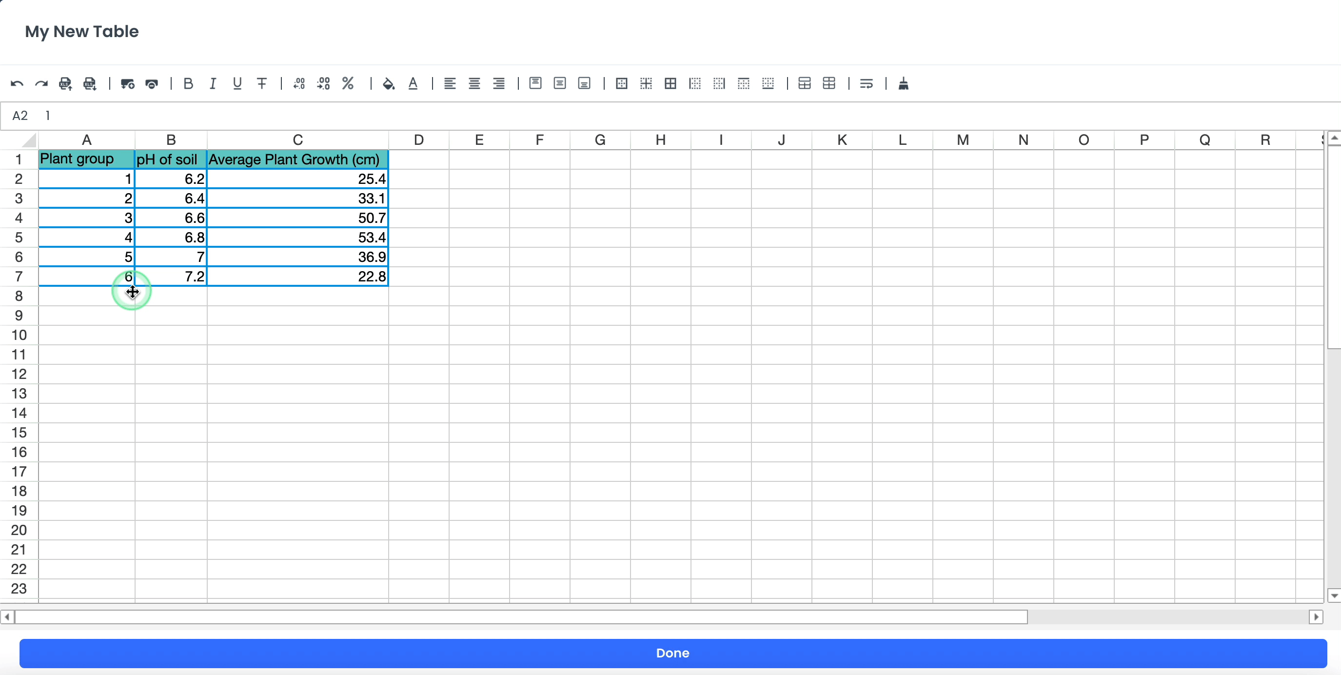 A GIF showing how to use the undo and redo features