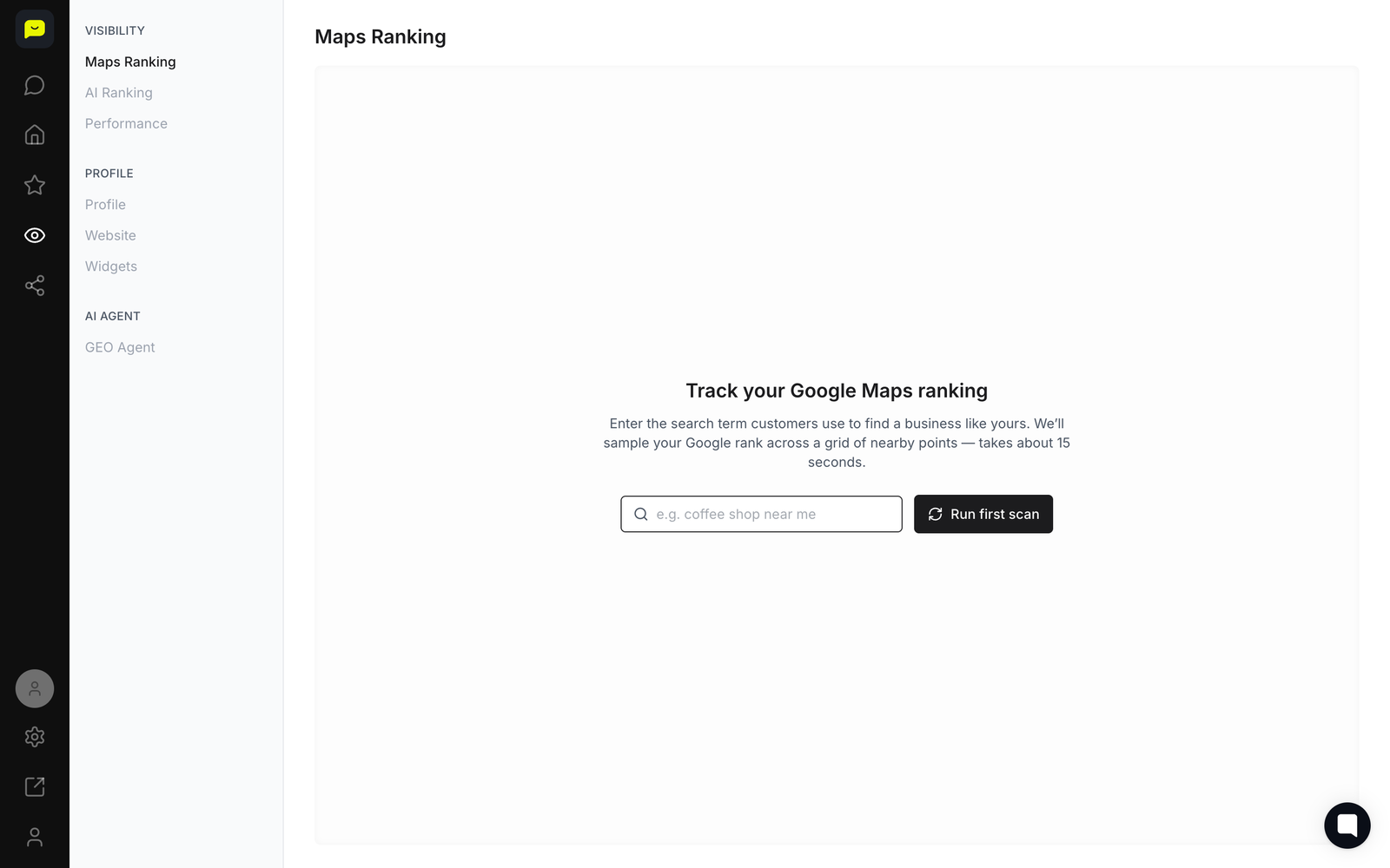 Maps Ranking in Praising, the visibility half of your Google performance