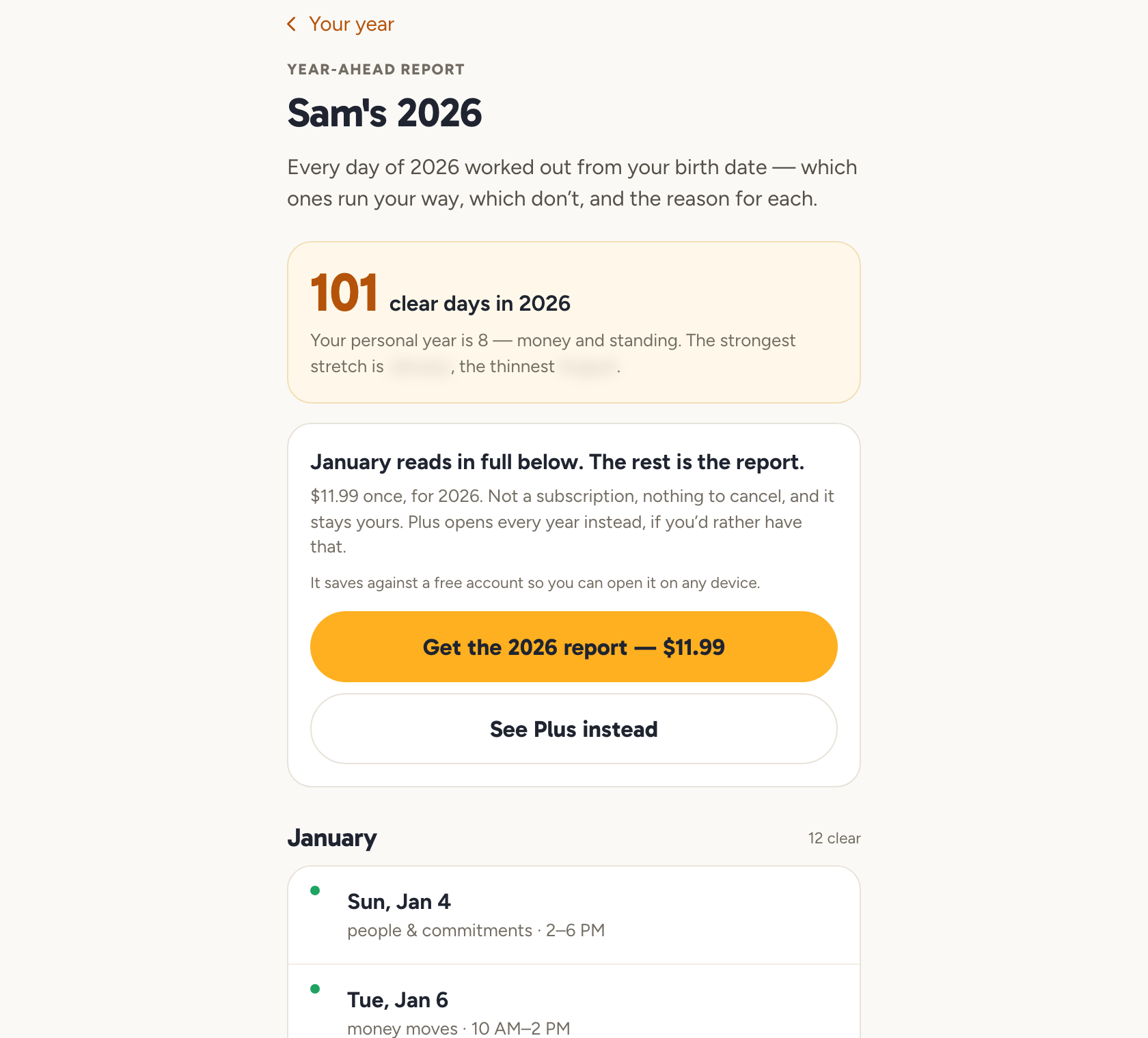 The Year-Ahead Report