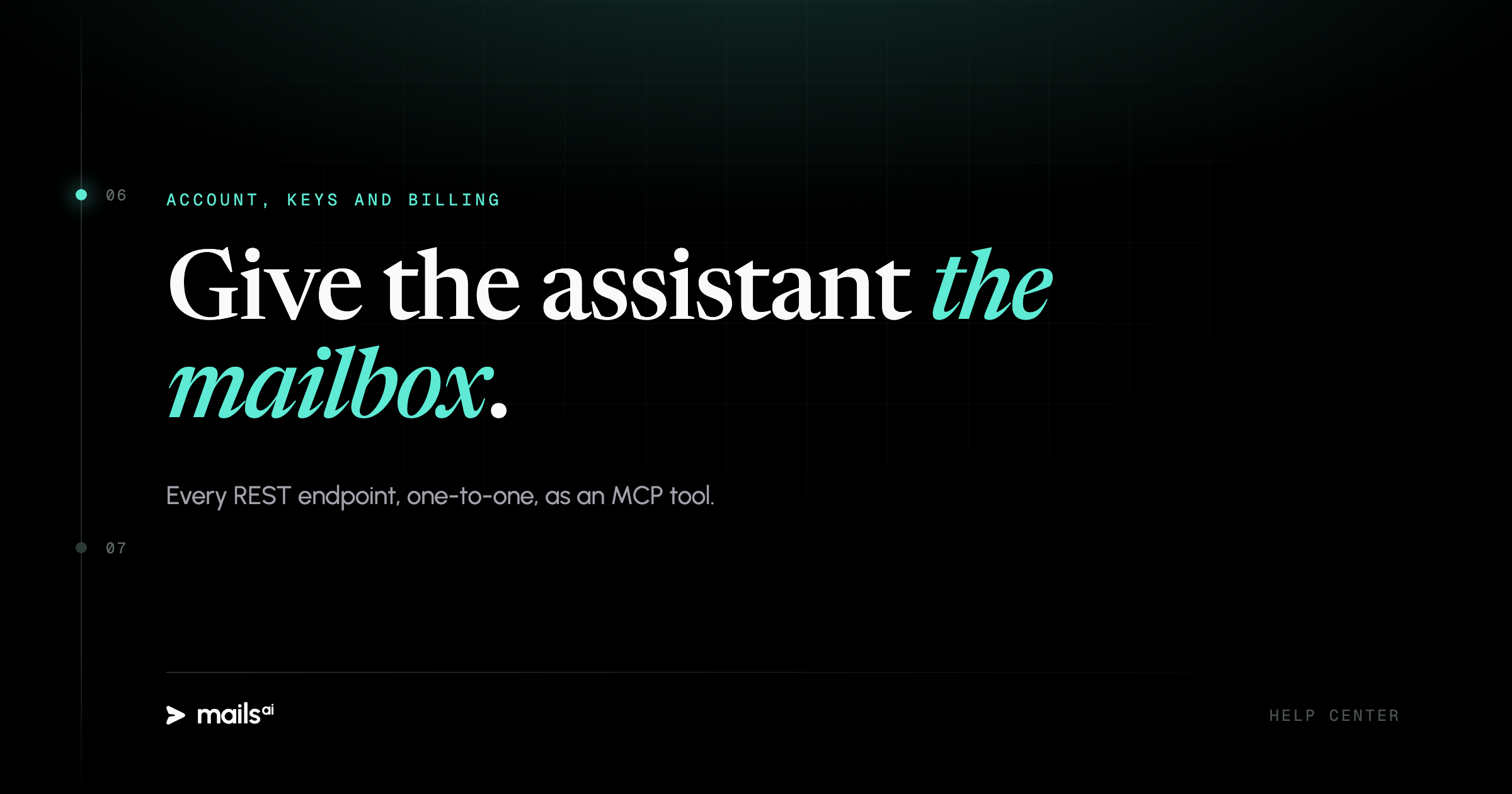 Mails.ai — Use Mails.ai from Claude, Cursor or any MCP client