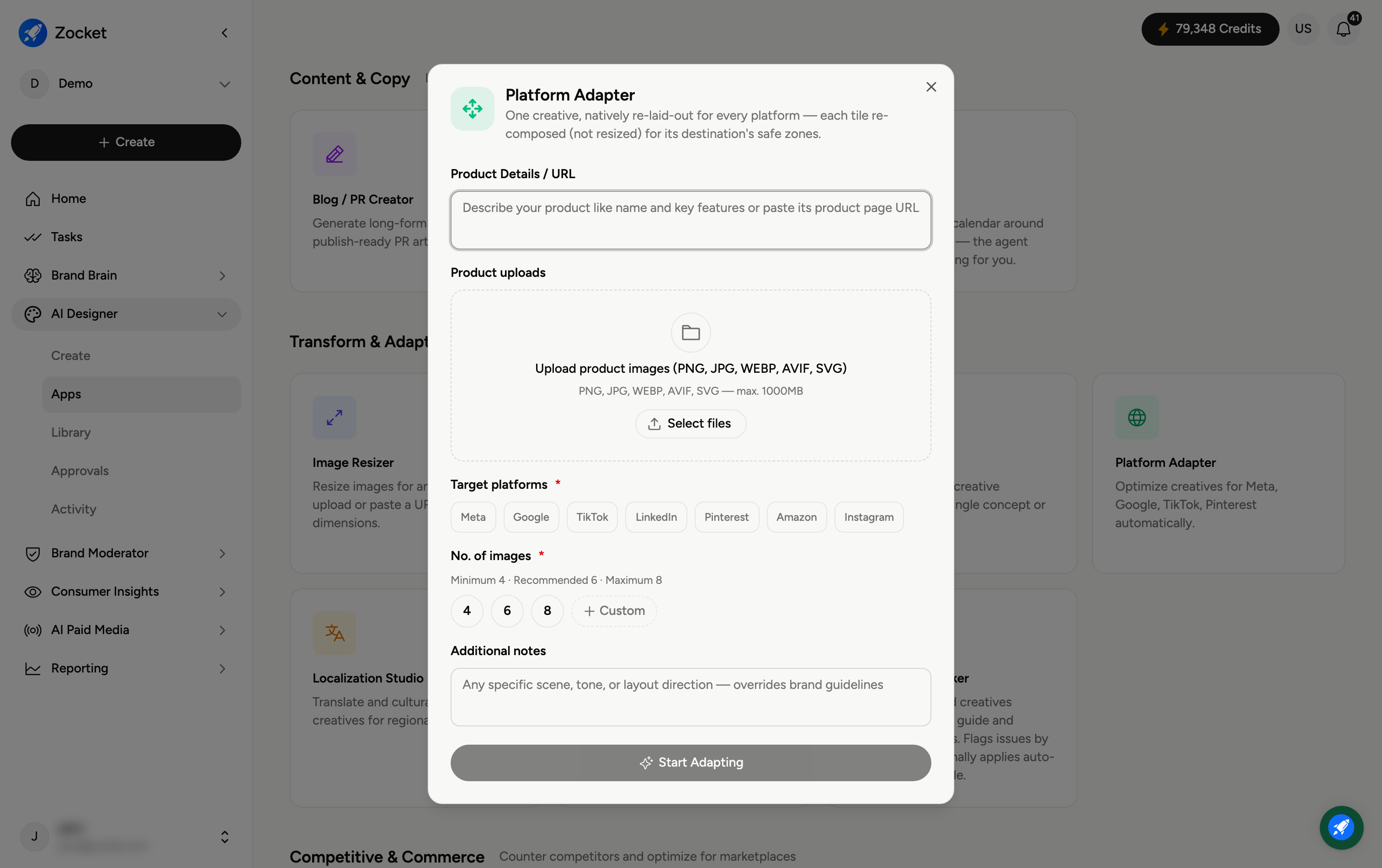 App: Platform Adapter App: Platform Adapter