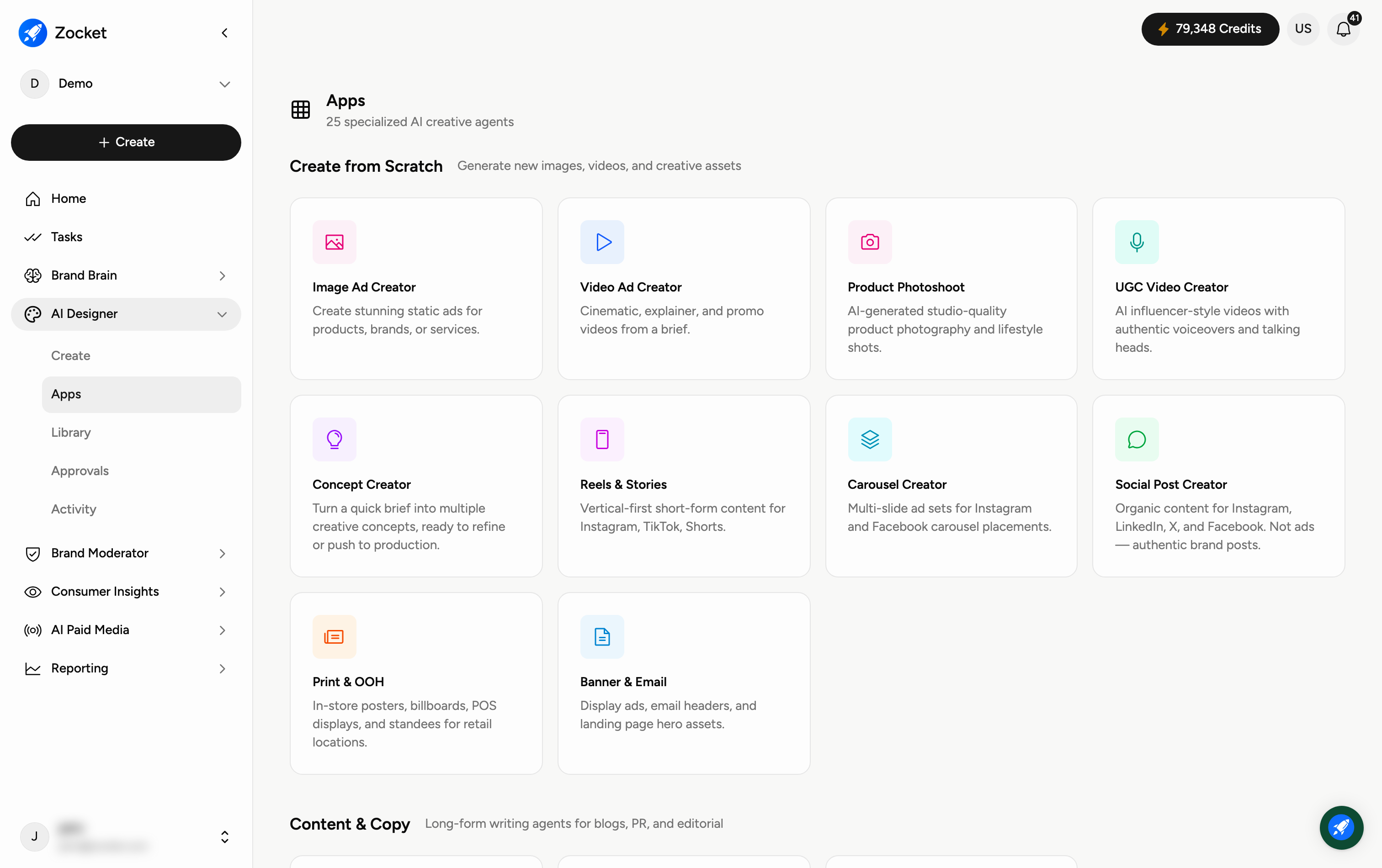 AI Designer: Apps (Agent Library) AI Designer: Apps (Agent Library)