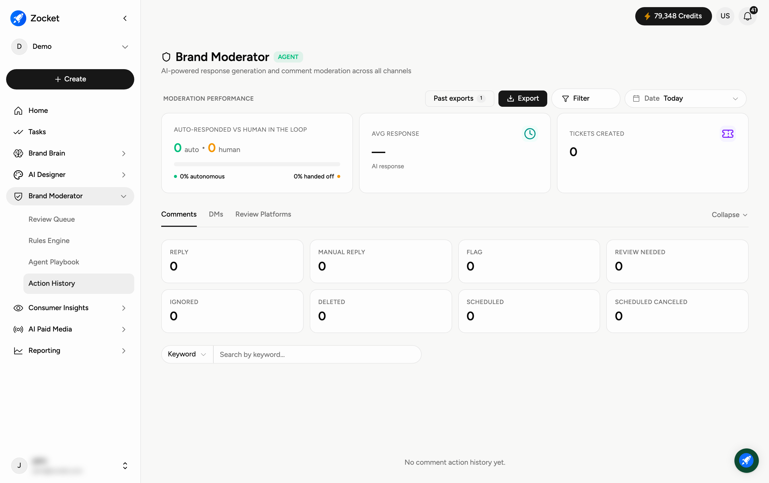 Brand Moderator: Action History Brand Moderator: Action History