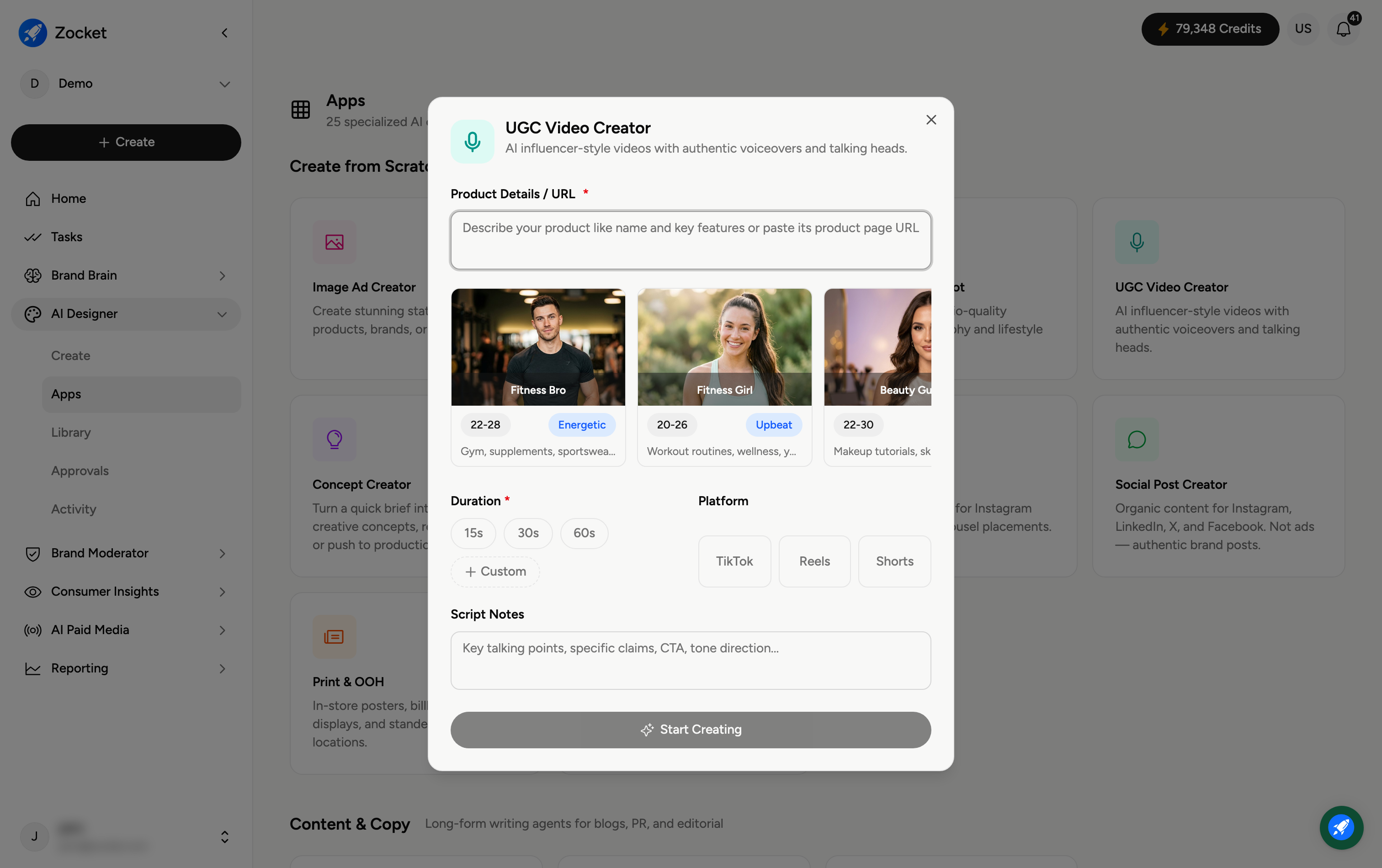 App: UGC Video Creator App: UGC Video Creator