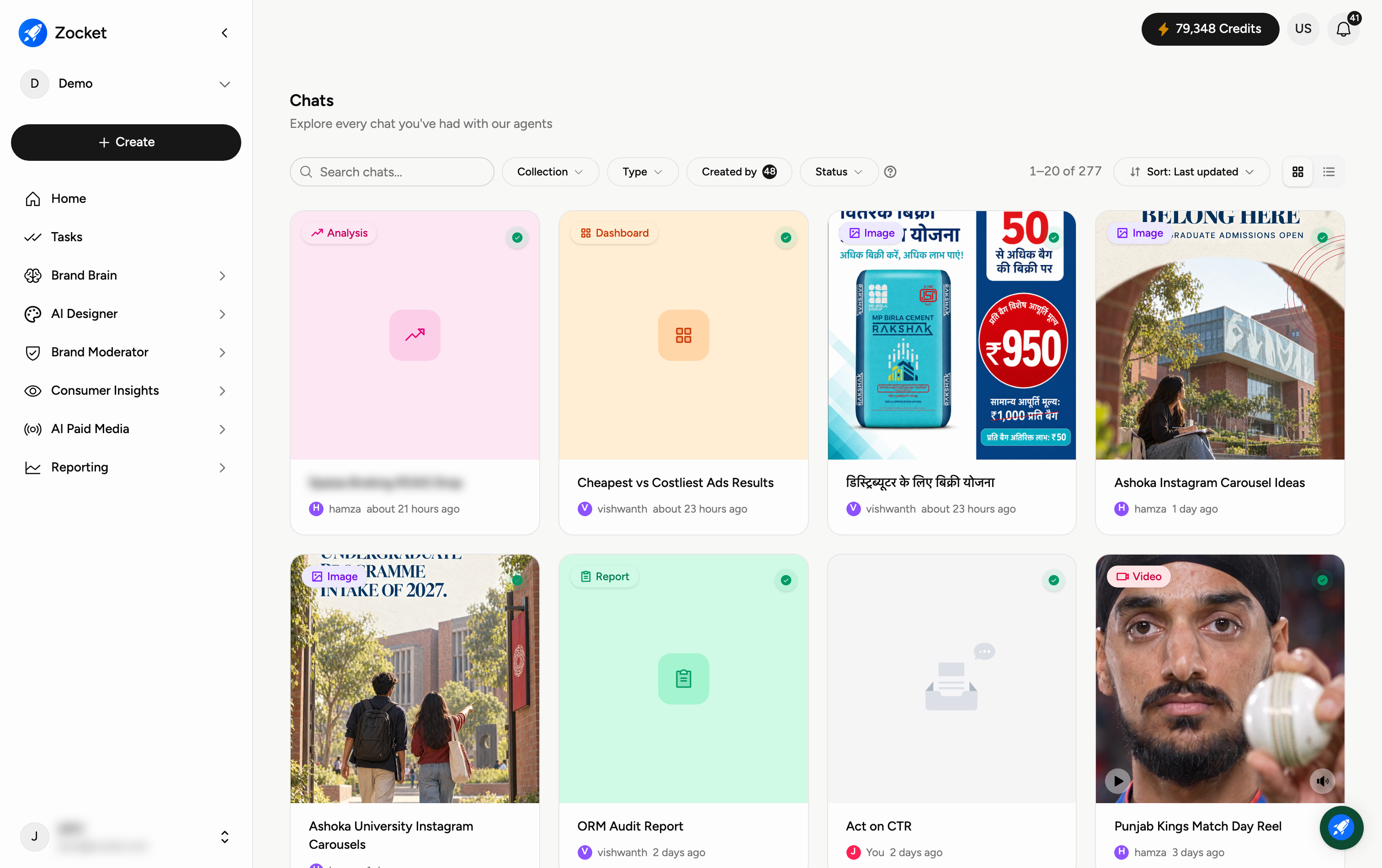 Chats: Working with AI Agents Chats: Working with AI Agents