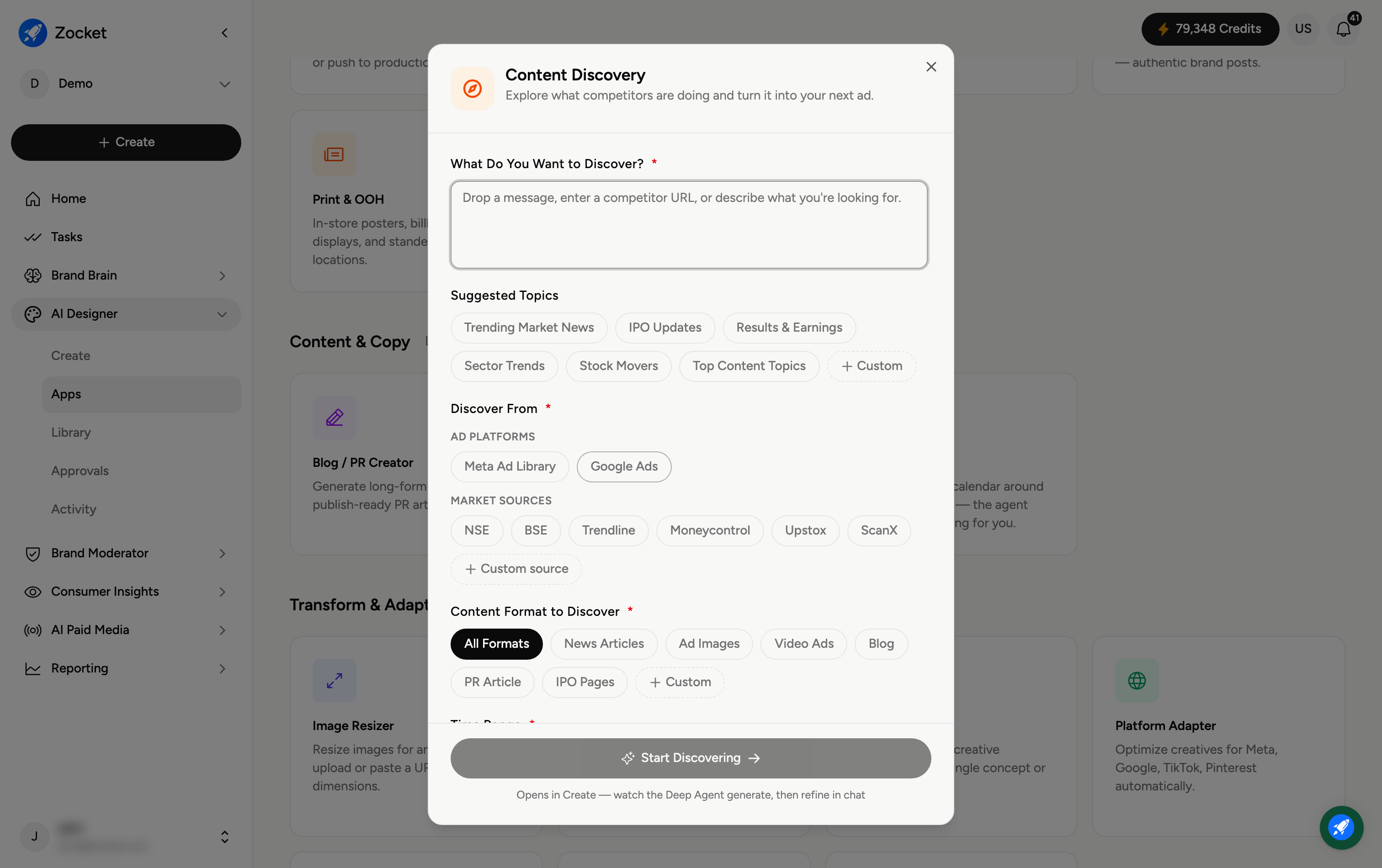 App: Content Discovery App: Content Discovery