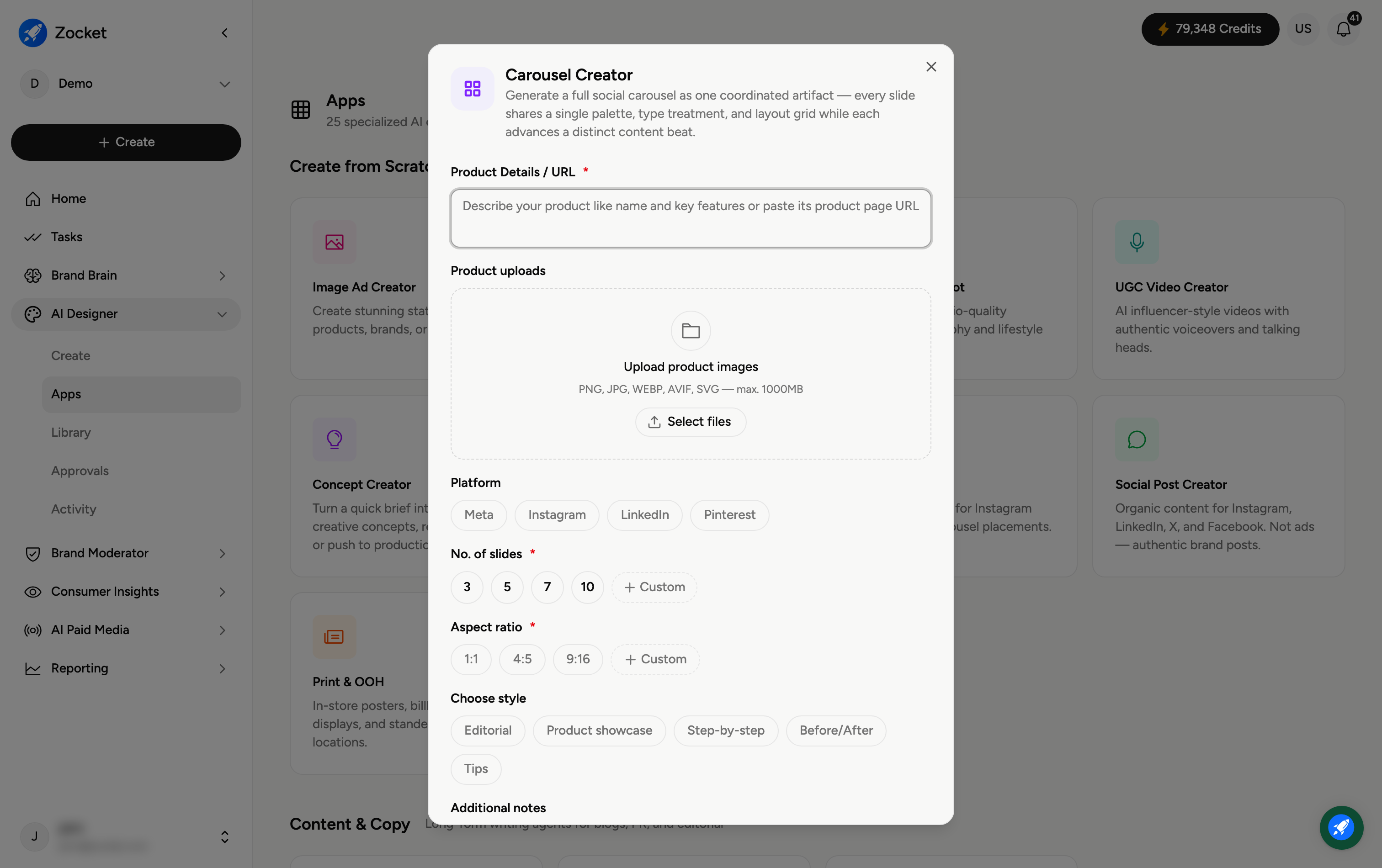 App: Carousel Creator App: Carousel Creator