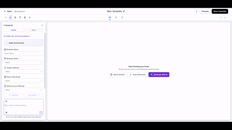 Generate Content with AI