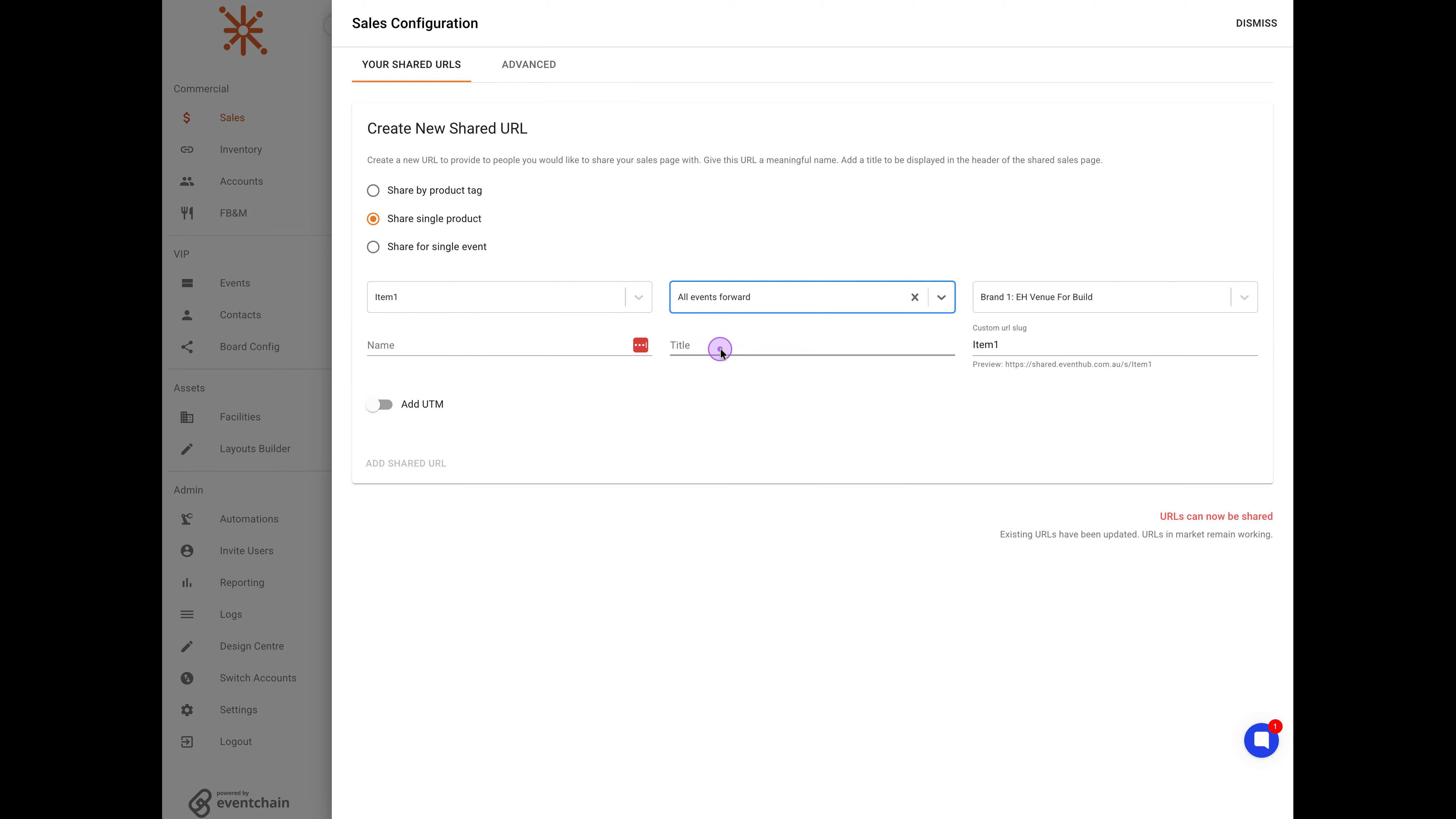 Set the Event Context