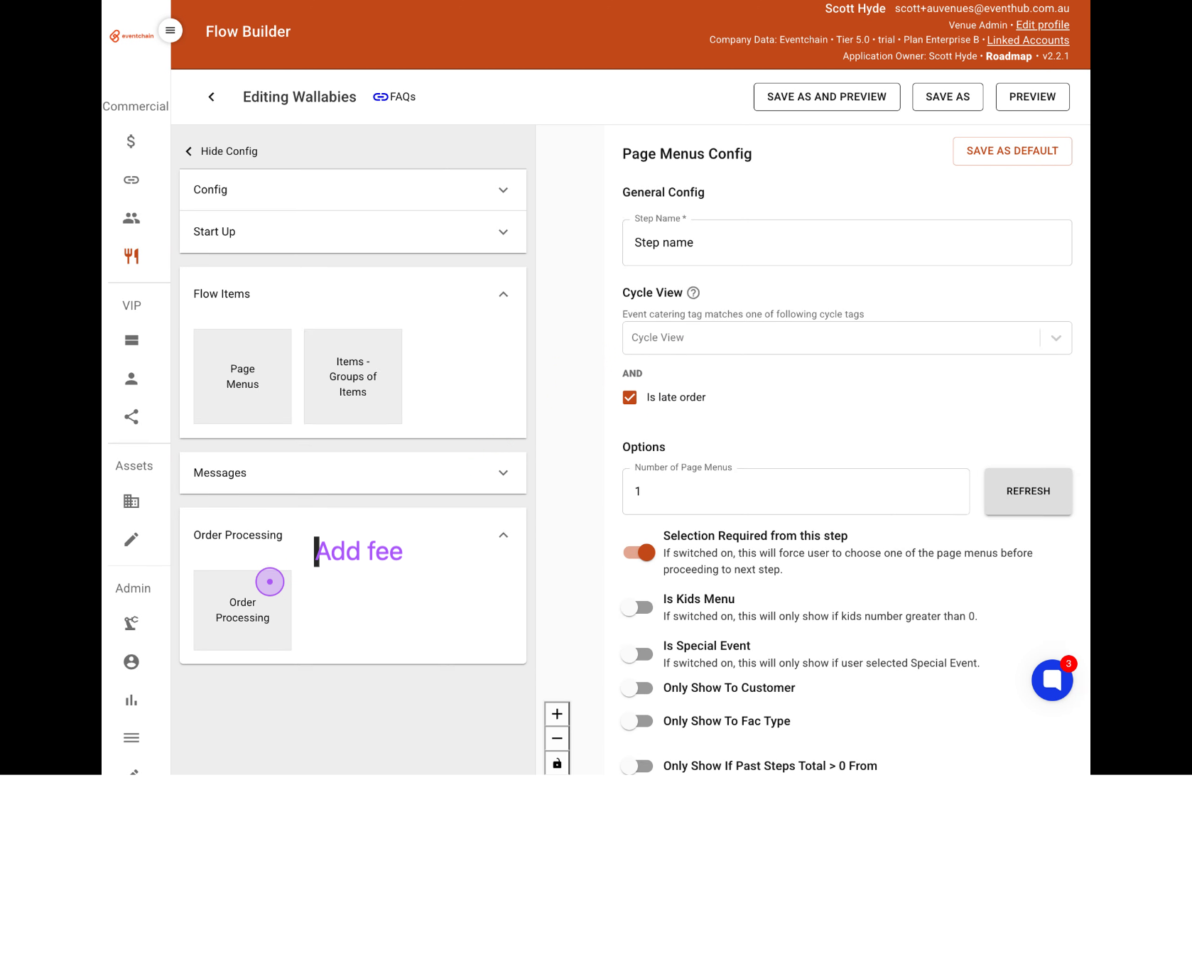 Add Order Processing Step