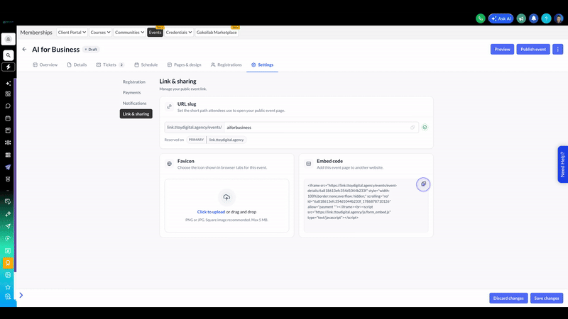 Copy Embed Code